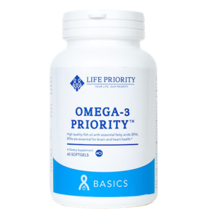 Omega-3 Priority™ Supports Cardiovascular Function-Circulatory System*- and Brain Health. What are the specific benefits of using fatty acids?