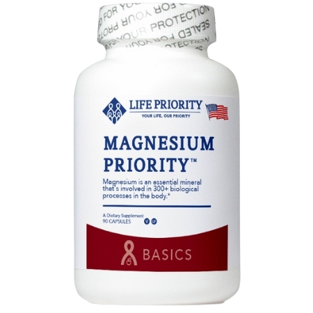 MAGNESIUM PRIORITY – Magnesium bisglycinate a highly bioavailable form of magnesium