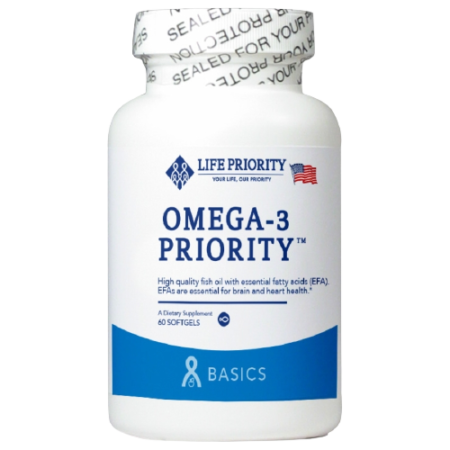 OMEGA-3 PRIORITY – Pharmaceutical grade EPA 400mg / DHA 200mg