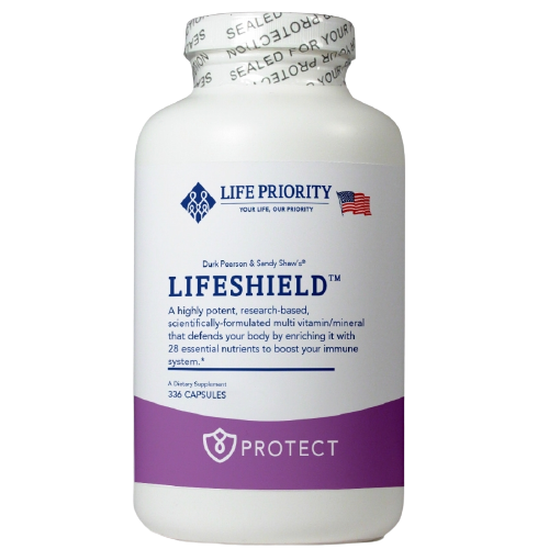LIFESHIELD ™ is a Life Priority-Designer Food Formula by Life Extension Scientists Durk Pearson and Sandy Shaw. LIFESHIELD ™, one of the most potent anti-oxidant multivitamin formulas in the marketplace.