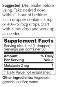 Nutristand, NutriCrafters, Liquid melatonin drops allows you to gain the full benefits of melatonin without the side effects that many people experience.