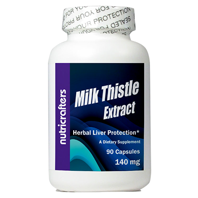 Nutristand, NutriCrafters, Cultivated in Europe and extracted in Barcelona. Research shows milk thistle extracts support liver health.
