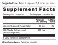 Nutristand, NutriCrafters, Cultivated in Europe and extracted in Barcelona. Research shows milk thistle extracts support liver health.