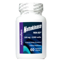 Nutristand, NutriCrafters, Nattokinase may contribute to the regular healthy function of the heart and cardiovascular system by enhancing fibrinolytic activity.