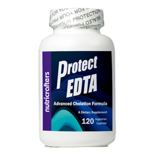 Nutristand, NutriCrafters, Protect EDTA contains the most researched form of EDTA combined with cysteine enriched garlic, malic acid, and parsley.