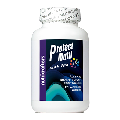 Nutristand, NutriCrafters, Protect Multi is recommended as the preferred multi-vitamin for use with Protect EDTA. Now with Quaterfolic® 5-MTHF.