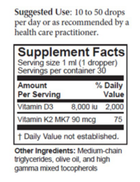 Nutristand, NutriCrafters,Safe D™ provides a flexible dosage system for vitamin D3 combined with vitamin K2 in the natural MK7 form.