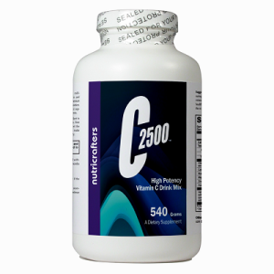 C2500 Vitamin C drink mix bottle, 540 grams