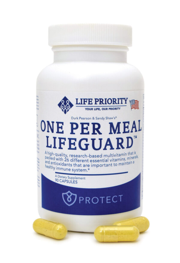 One-Per-Meal LifeGuard ™ is a multi-vitamin, multi-mineral, multi-antioxidant formulation designed by life extension scientists Durk Pearson & Sandy Shaw®; life extension; life extension supplements; life-enhancement; life enhancement supplements; life extension; life extension supplements; life-enhancement supplements;;health supplements; bone restore; hair skin and nails; two per day capsules; c vitamin; vitamin c; vitamin c2; c2 vitamin; omega 3 supplement; health booster; vitamin k; vitamin d; vitamin d3; one per day vitamin; one per day multivitamin; glucosamine chondroitin; life extension magnesium; magnesium supplement; coq10 supplement; viatmin e supplement; glutathione cysteine; supplement nac; black seed oil; glucosamine; n acetyl cysteine; nacetyl l cysteine; fish oil; supplements fish oil; acetyl cysteine; omega 3 supplements; fish oil pill; omega 3 from fish oil; best fish oil supplements; n acetylcysteine cysteine; omega 3 supplements best; b complex; fish oil benefits; vitamins and supplements; black seed oil benefits; flush niacin; glucosamine chondroitin; vitamin life extension; supplements life extension; life extension multivitamin; life extension magnesium; magnesium caps; prostate ultra; fish oil vitamins; supplements vitamins; durk pearson; durk pearson and sandy shaw; vitamin d3, calciuum supplements; supplements for brain health, supplements for heart health; supplements for joint health; supplements for achy joints; magnesium supplements; muscle recovery supplements; supplements for hair and nail health; supplements for sleep; turmeric supplements; garcinia oolong tea; anti aging supplements; prostate supplements