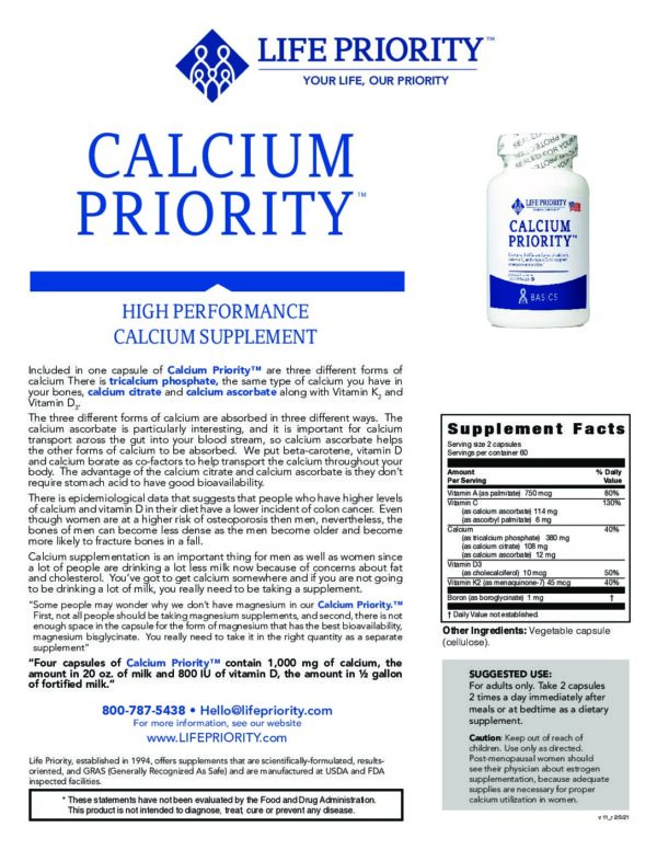 CALCIUM PRIORITY™ - Image 2