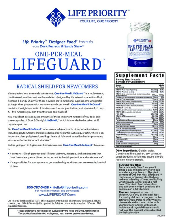 ONE PER MEAL LIFEGUARD™ - Image 3