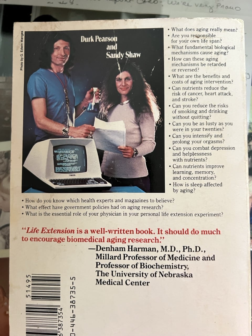 Book cover of 'Life Extension' by Pearson and Shaw